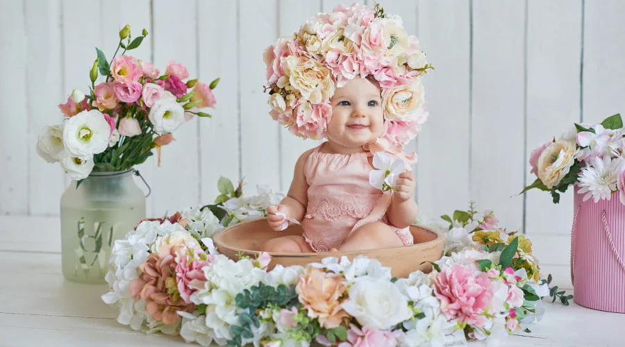 Baby Shower Mixed Bouquet